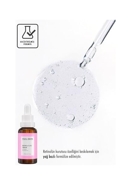 Maru.derm Retinol Cilt Yenileyici Serum 30 ml modelleri
