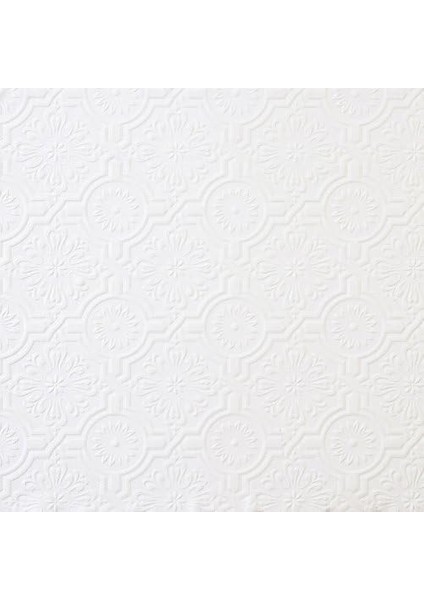 148-32817 Victorian Teneke Tavan Boyanabilir Duvar Kağıdı, Beyaz fiyatları