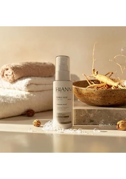 Bianna Köpüren Maske Bubble Mask Ginseng Özlü ve Yatıştırıcı Köpüren Maske - 75 ml fiyatları