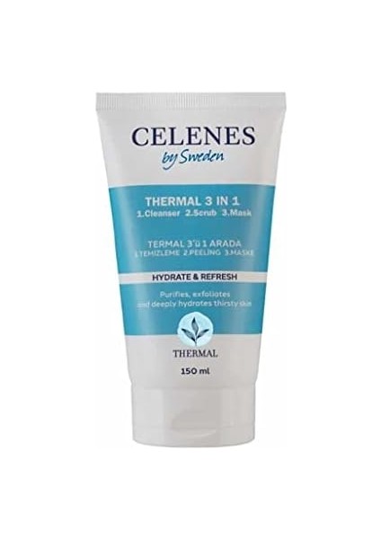 Celenes By Sweden Thermal Yıkama Peeling Maske 150 ml fiyatları