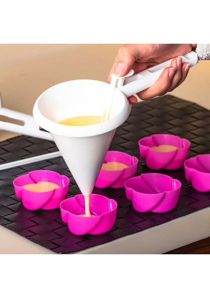 Hamur ve Krema Dağıtıcı, Porsiyonlayıcı Aparat, 500 Ml, Plastik