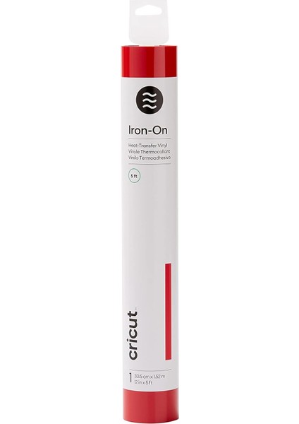 2009346 Iron On 30.5CMX1.52M Kırmızı