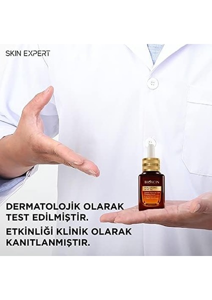 Bioxcin Hyaluronic Acid Serum 3% – Yoğun Nemlendirici ve Dolgunlaştırıcı Yüz Serumu – Pantenol (B5), Lipozom Teknolojili – 30 ml