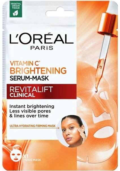 L&apos;oréal Parıs Revitalift Clinical Anında Aydınlatıcı C Vitamini Serum Etkili Maske modelleri