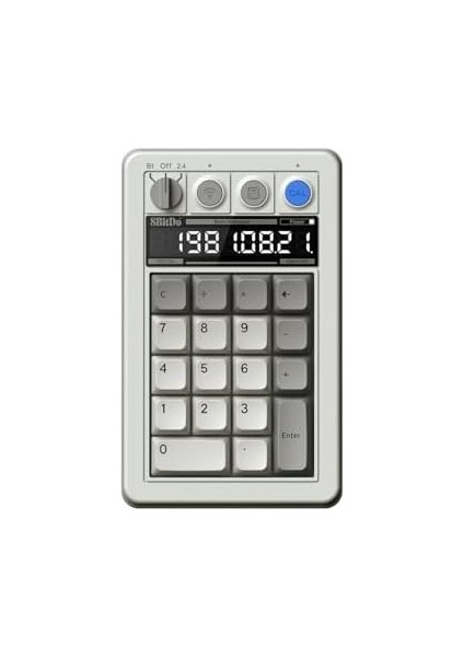 8bitdo Retro 18 Mechanical Numpad, Supports Calculator Mode, Bluetooth/2.4g/wired Numpad For Windows And - M Edition modelleri