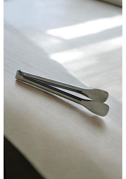 Şeker Maşası Paslanmaz Çelik – Kararmaz, Dayanıklı, 13 cm