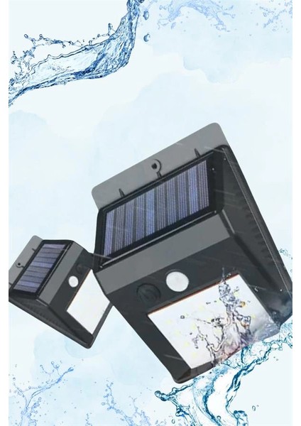 Bfs Güneş Enerjili Sensörlü Duvar Lambası Bahçe Lamba Suya Dayanıklı Bahçe Aydınlatma fırsatları