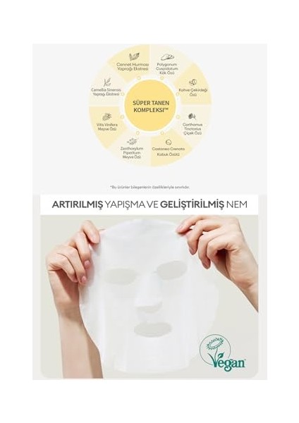 Mıssha C Vitamini Içerikli Leke Karşıtı Günlük Yaprak Maske Vita C Plus Daily Toning Mask fiyatları