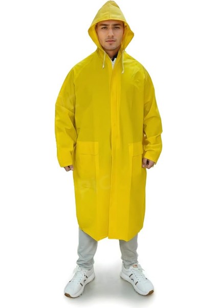 Pvc Yağmurluk Sarı