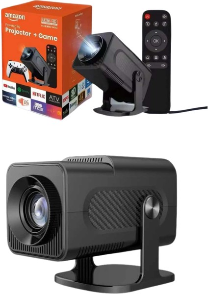 Bfs 4K Android Smart Wi-Fi Çift Kollu Projeksiyon Game Box Kumandalı Taşınabilir fiyatları