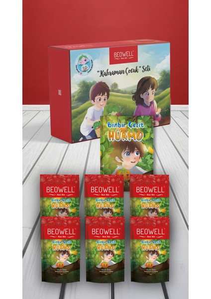 Nutri Kids - Kahraman Çocuk Hürmo Set