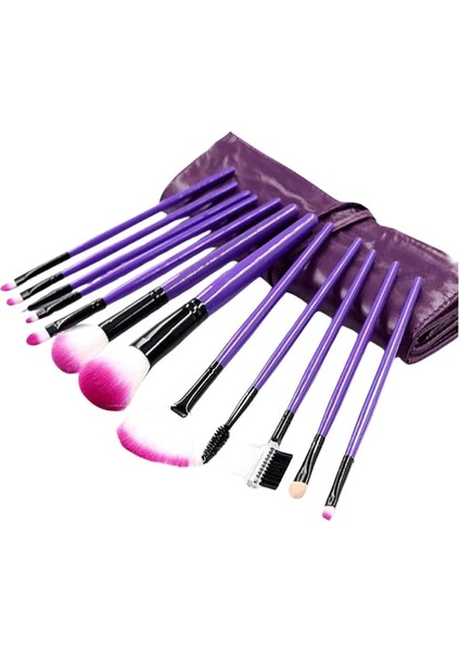 Bfs 12 Parça Yumuşak Uçlu Makyaj Fırça Set-Göz ve Yüz Makyajı Için Fırça Seti Profesyonel Makyaj Seti fırsatları