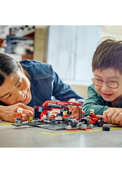 Bfs LEGO City Ferrari Arabalı F1 Pit Stop ve Pit Ekibi 60443 indirimleri