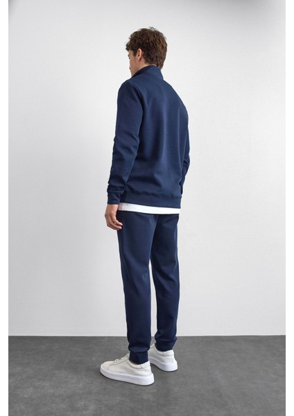 Pamuklu Regular Fit Yarım Fermuarlı Dik Yaka Sweat Erkek Sweat B35W12006 119 modelleri