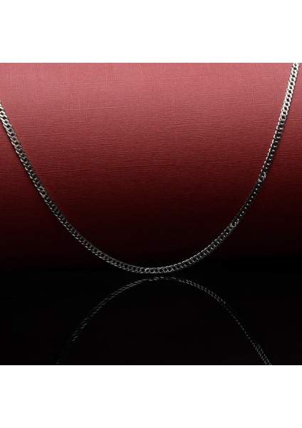 50 Mikron Rodyum Rambo Gümüş Zincir fiyatları