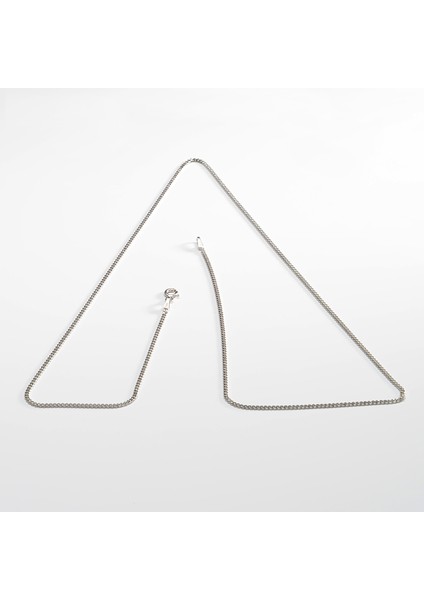 50 Mikron Rodyum Gurmet Gümüş Zincir modelleri