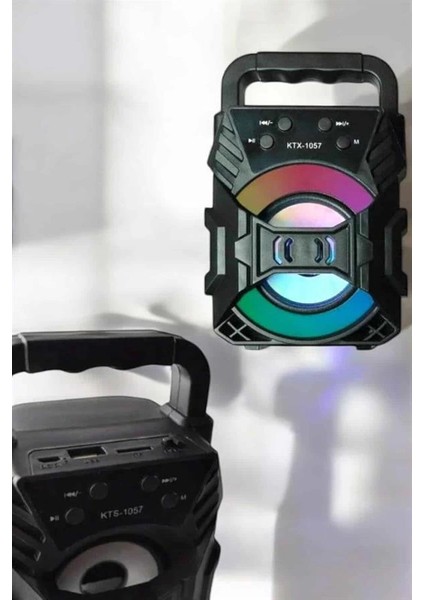 Bfs Işıklı Bluetooth Hoparlör Müzik ve Renkli Işık Taşınabiilir indirimleri