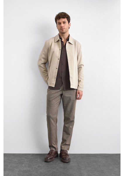 Regular Fit Klasik Yaka Çıtçıt Düğmeli Ceket Erkek Ceket B34S60016 114 fırsatları