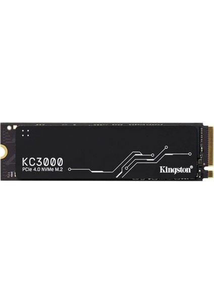 1 Tb Kıngston KC3000 M.2 Nvme Pcıe Gen4 7000/6000MBS SKC3000S/1024G