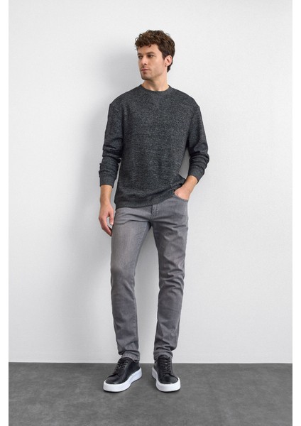 Regular Fit Bisiklet Yaka Basic Sweat Erkek Sweat B35W12015 102 modelleri