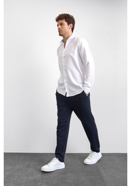 Modal Karışımlı Regular Fit Uzun Kollu Gömlek Erkek Gömlek B35W20014 101 indirimleri