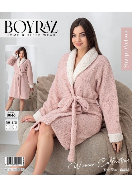 Boyraz 0046 Kadın Sharpi Welsolf Sabahlık
