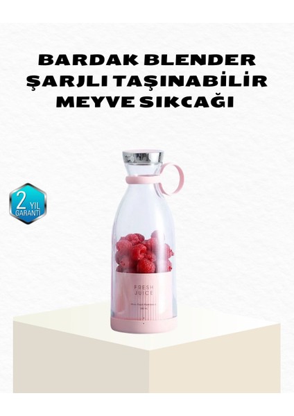 Bfs Kablosuz Taşınabilir Mini Blender – USB Şarjlı, 1200MAH