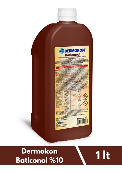 Baticonol Povidon Iyot %10 Antiseptik Çözelti 1l