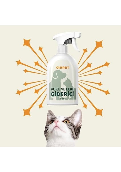 Cleenest Evcil Hayvan Koku ve Leke Giderici Sprey 500 Ml. fiyatları