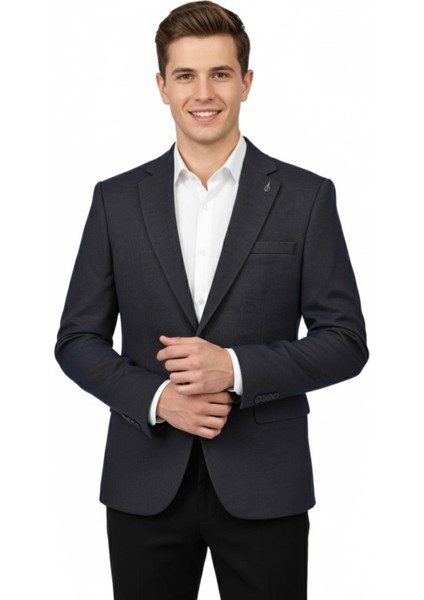 Erkek Tek Spor Ceket Çift Yırtmaçlı BGL-ST04982