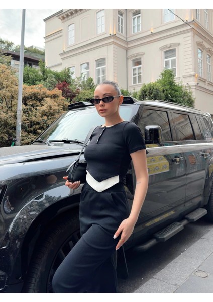 Mtxdpn Düğme Yakalı Siyah Alt Üst Takım S3943 (Beden: M) modelleri