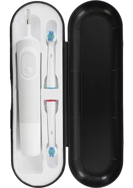 Pi&go Oral B Şarjlı Diş Fırçası Saklama Kabı – Oral B Elektrikli Diş Fırçası Uyumlu Saklama Kutusu, 4 Renkli, Siyah