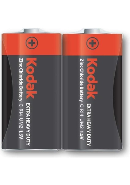 30410381 Çinko Karbon Pil, Kırmızı