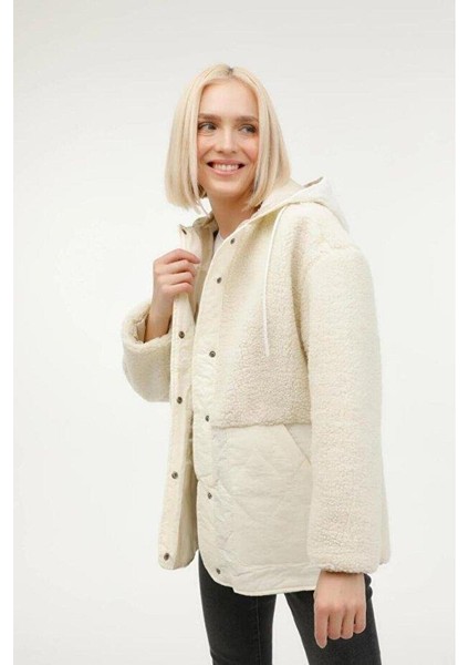 5W Wl Tp Hannah 6CT2008 5pr Ekru Kadın Mont