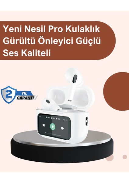 Bfs Otomatik Bağlantılı Bluetooth Kulaklık Anc Özellikli Su ve Ter Dayanıklı