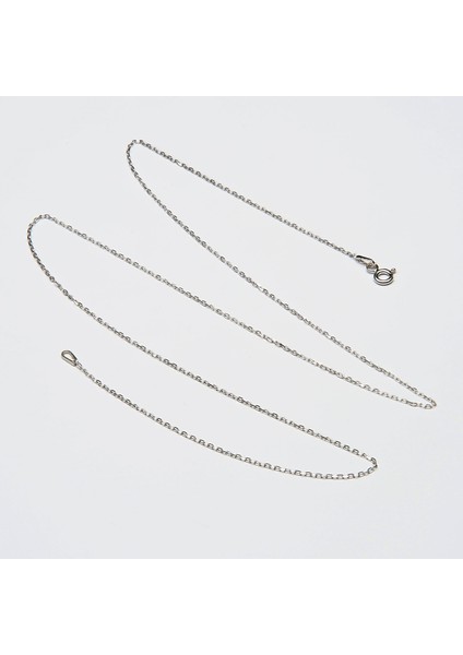 30 Mikron Rodyum Force Gümüş Zincir modelleri