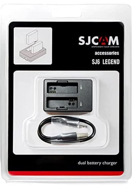 Sj6 Serisi Uyumlu Çift Slotlu Ikili Batarya Şarj Aleti Istasyonu