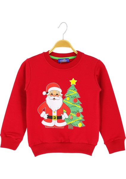 Erkek Çocuk Sweatshirt 2 Iplik Şardonlu Baskılı