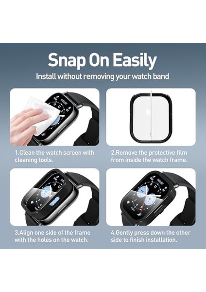 5 Lite Için Sert Katmanlı Kasa Koruyucu Kılıf Pc Malzeme + Ekran Korumalı Çizilmeye Karşı Koruyan Dokunmatiği ve Görüntüyü Etkilemeyen 5 Lite Koruyucu (Siyah) fiyatları