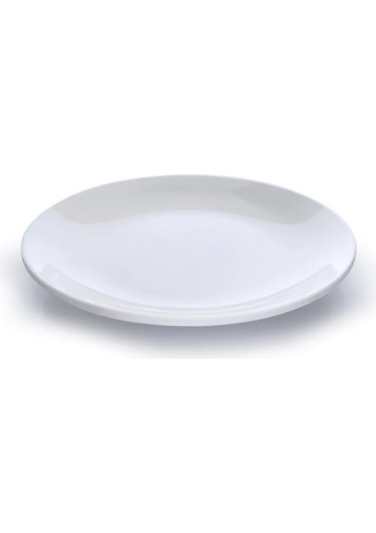 19 cm Düz Tabak Thermoplus Kırılmaya Dayanıklı 6'lı