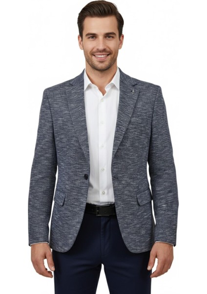 Erkek Tek Spor Ceket Çift Yırtmaçlı BGL-ST04981