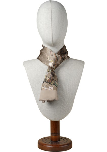 %100 Ipek Şal FULAR(27X135 Cm)-Vincent Van Gogh (Badem Ağacı Poppy) fiyatları