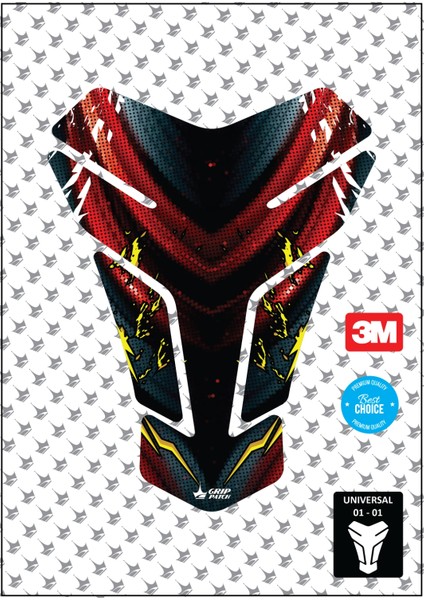 Renkli Baskılı Universal Tank Pad Gc-01-1