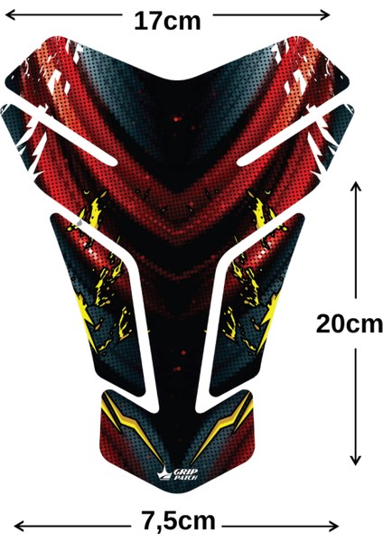 Renkli Baskılı Universal Tank Pad Gc-01-1 fiyatları