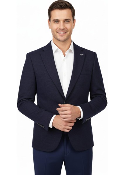 Erkek Tek Spor Ceket Çift Yırtmaçlı BGL-ST04982