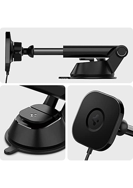 Magfit Araç Içi Telefon Tutucu + Manyetik Kablosuz Şarj Cihazı Için Özellikli Onetap Pro ITS35W - ACP02616 modelleri