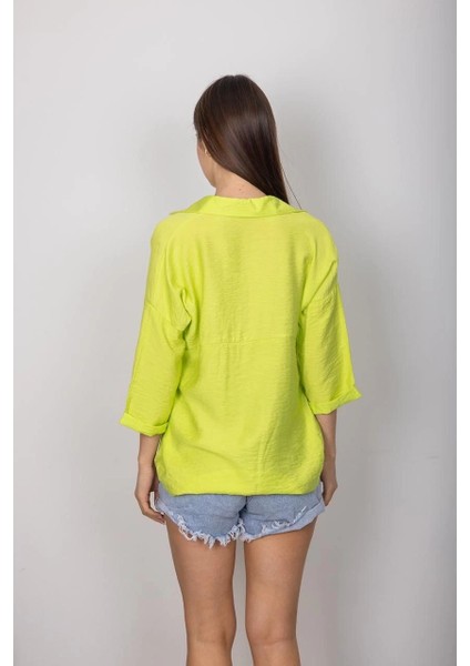 Mtxdpn Cepli Salaş Gömlek T1010 Yeşil (Beden: Xl) modelleri