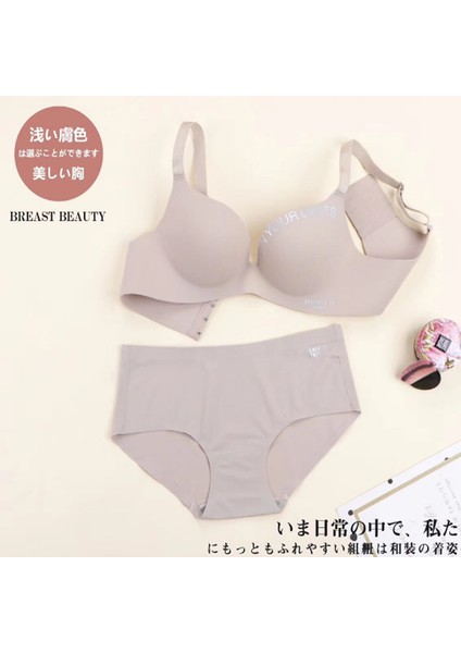 Kadın Dantelli Destekli Sütyen Külot Takımı