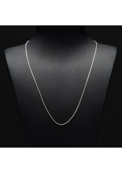 30 Mikron Rodyum Gurmet Gümüş Zincir fiyatları