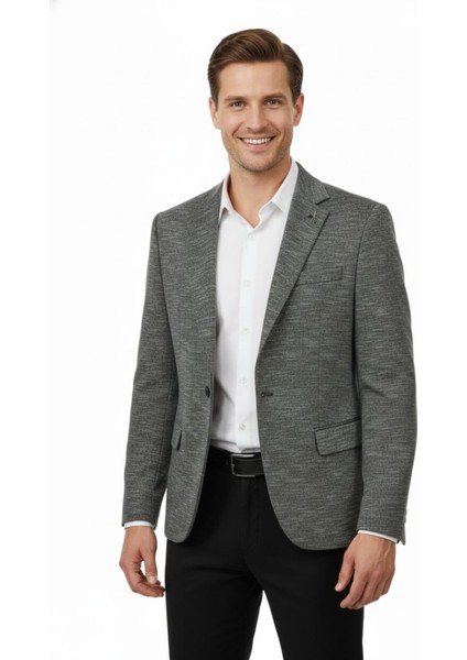 Erkek Tek Spor Ceket Çift Yırtmaçlı BGL-ST04981